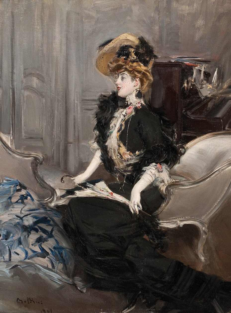 Portrait de Mme. R.L., 1901 - Giovanni Boldini