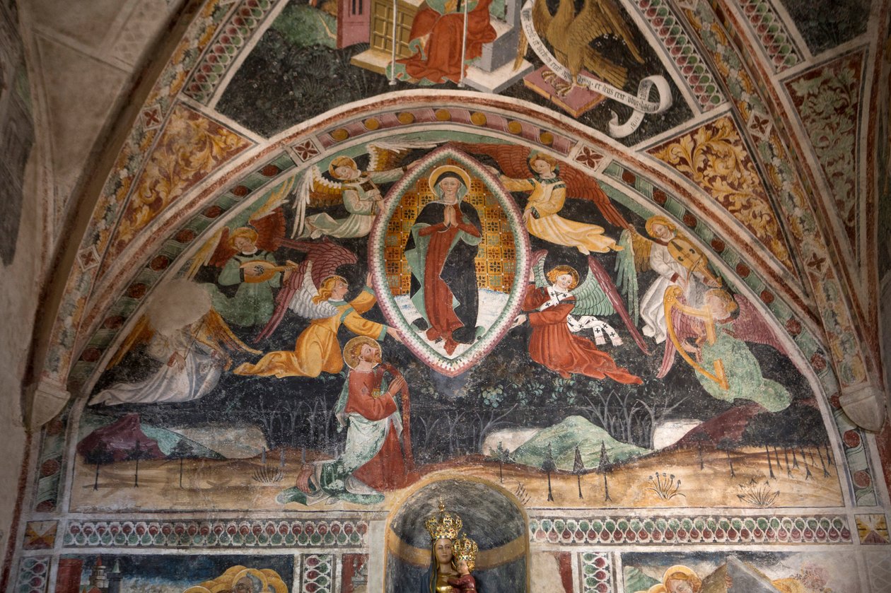 Ascension, c.1492 (fresque) - Giovanni Canavesio