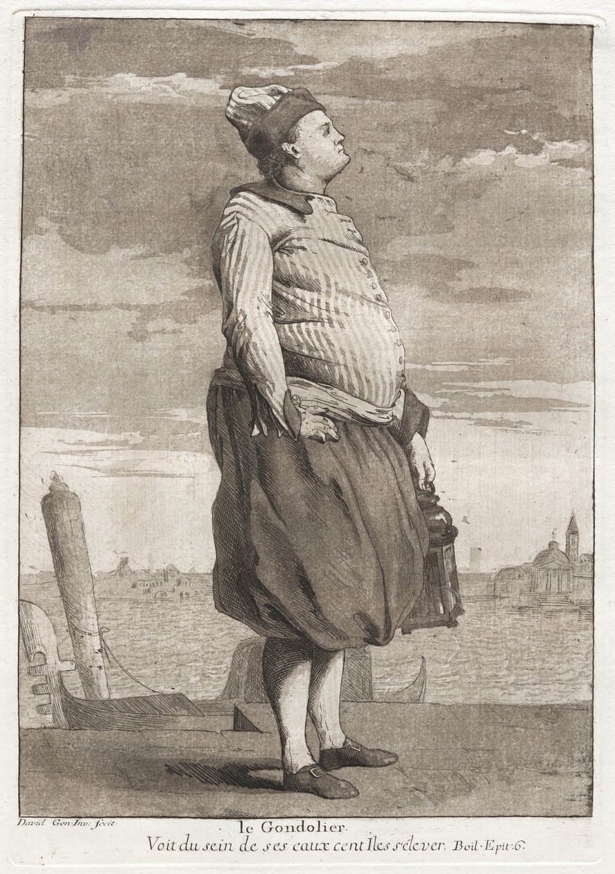 Le Gondolier - Giovanni David