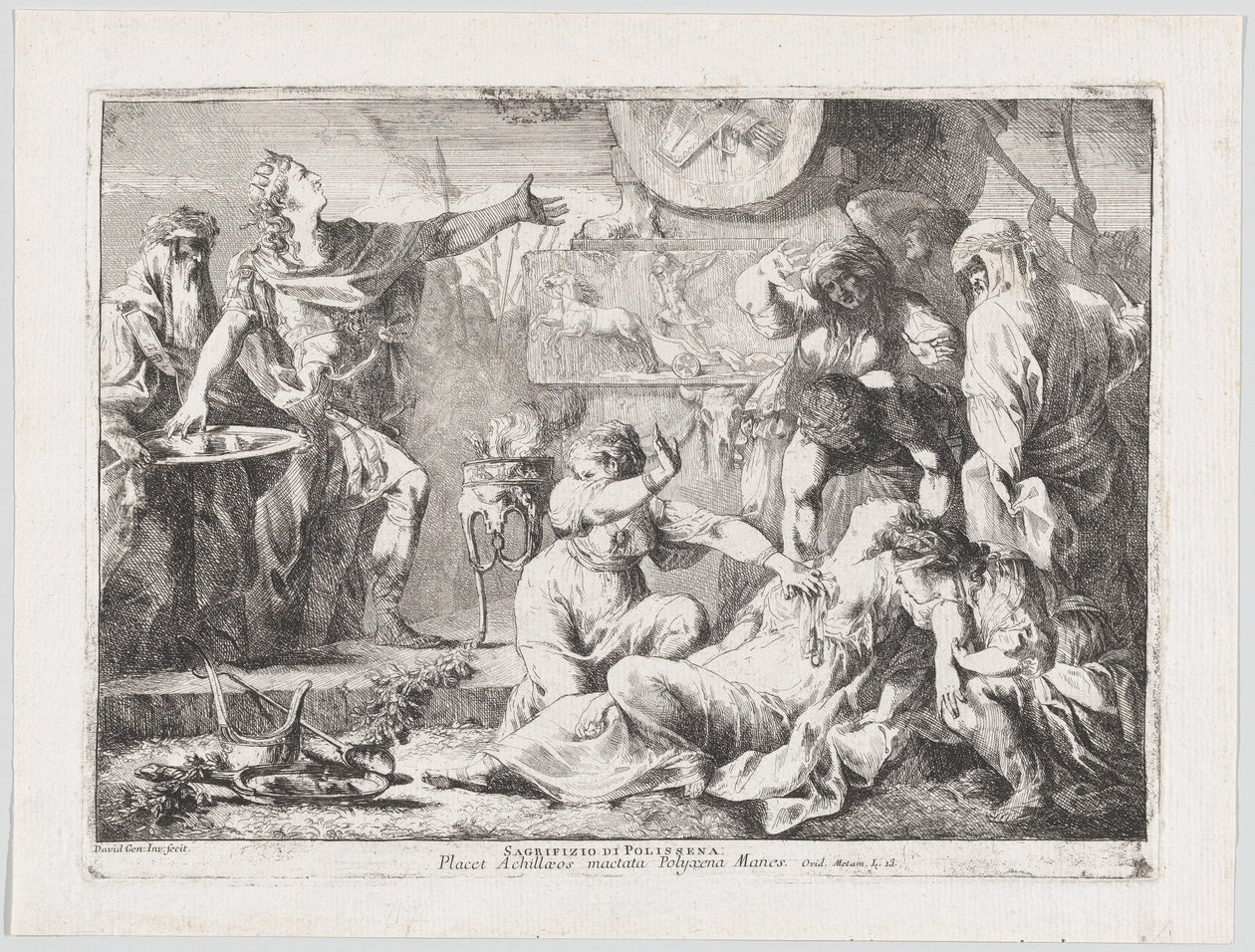 Le Sacrifice de Polyxène - Giovanni David