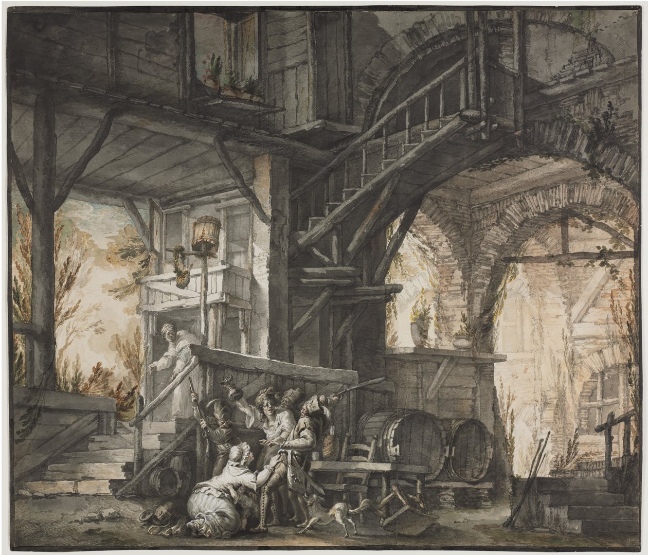 Scène de théâtre - Giovanni David