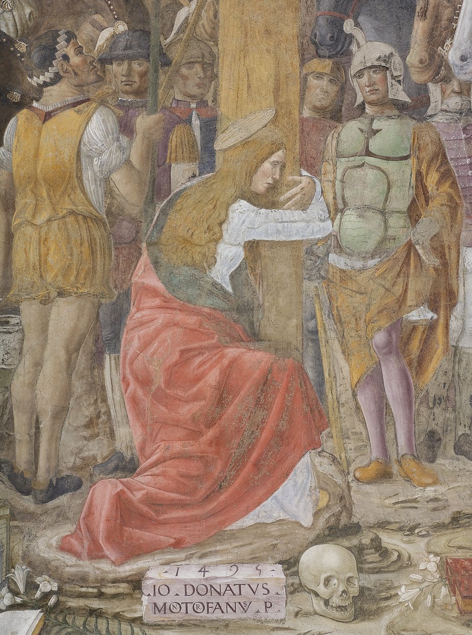 Crucifixion, 1495 (détail) - Giovanni Donato Montorfano
