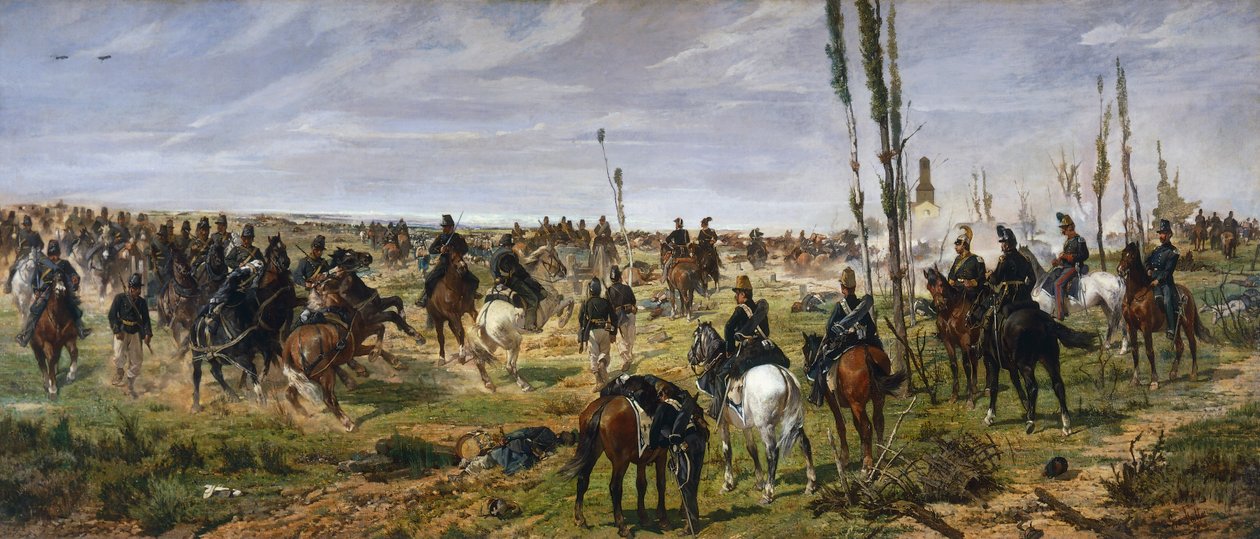 Assaut sur Madonna della Scoperta - Giovanni Fattori