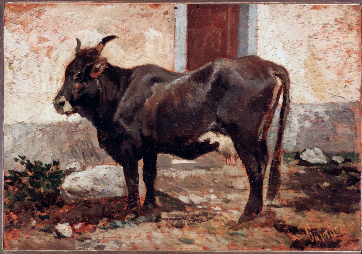 Vache brune - Giovanni Fattori