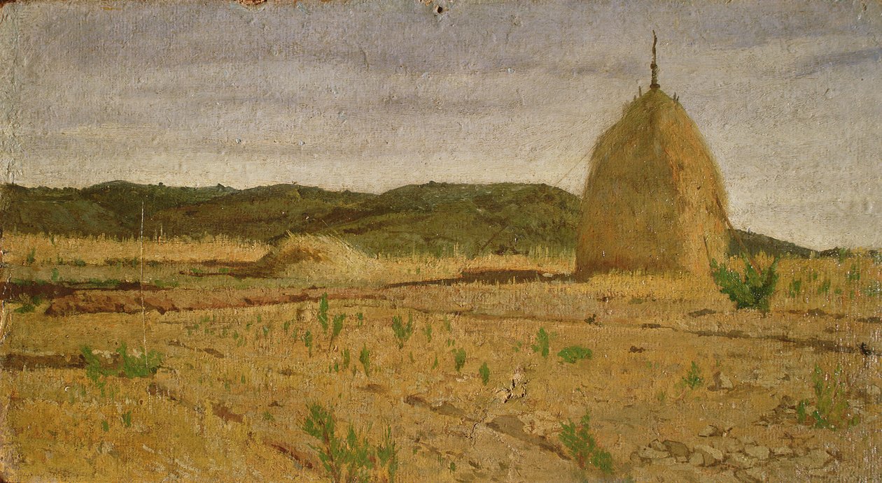 Meule de foin, 1867-70 - Giovanni Fattori