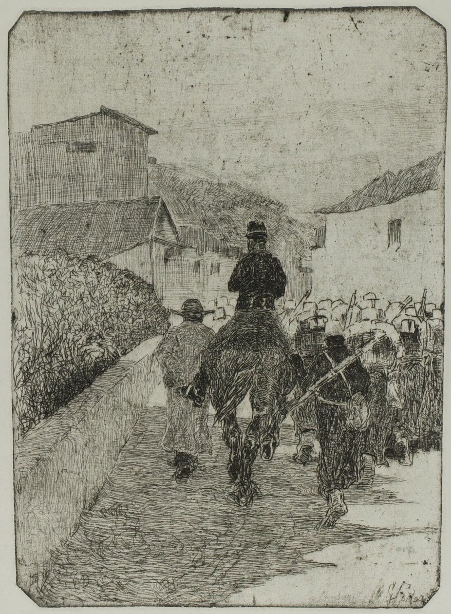 Promenade Militaire - Giovanni Fattori