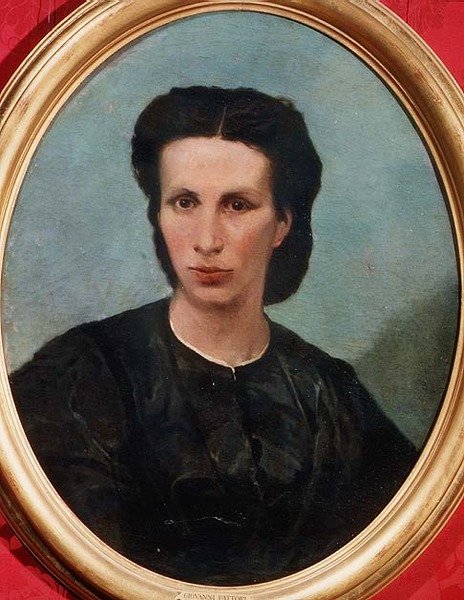 Portrait de Mme Biliotto - Giovanni Fattori