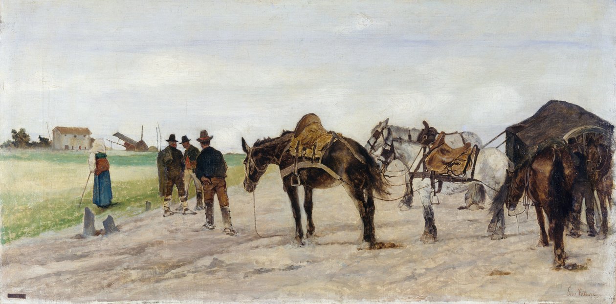 Campagne romaine - Giovanni Fattori