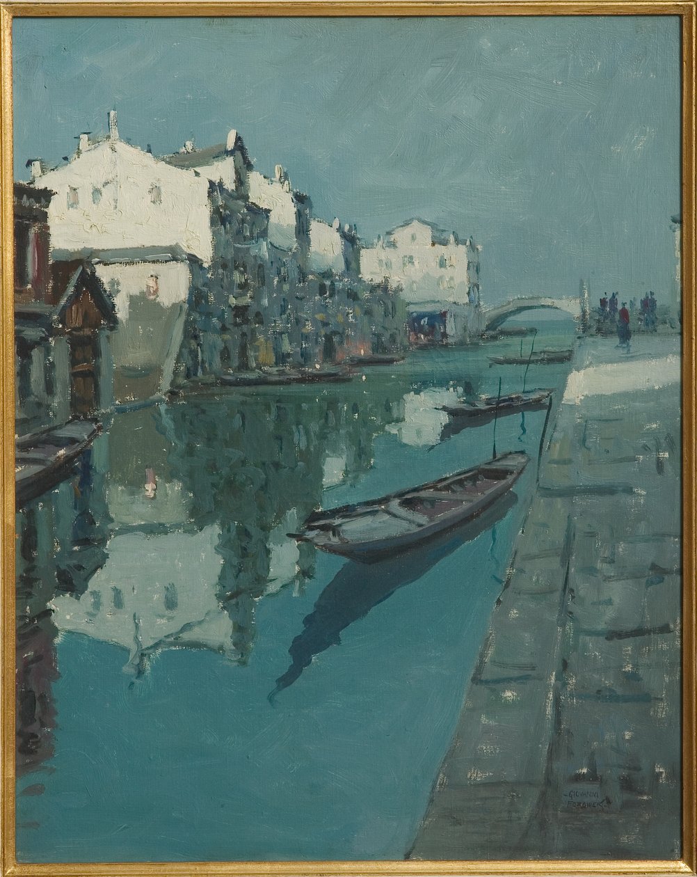 Canal à Venise - Giovanni Forghieri