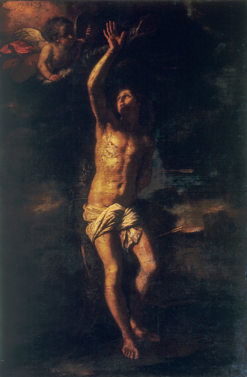 Saint Sébastien - Giovanni Francesco Barbieri