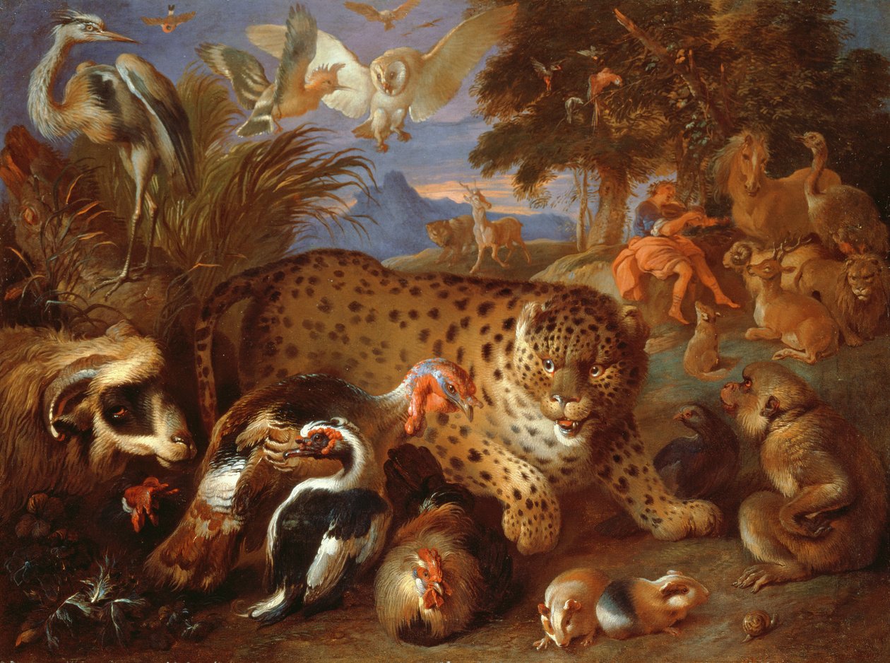Orphée charmant les animaux - Giovanni Francesco Castiglione
