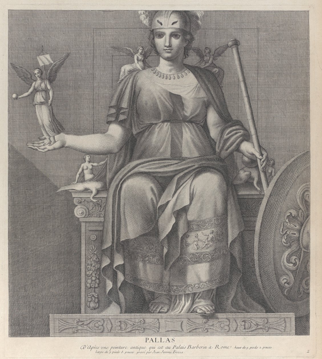 Pallas, 1680-1741 - Giovanni Girolamo Frezza