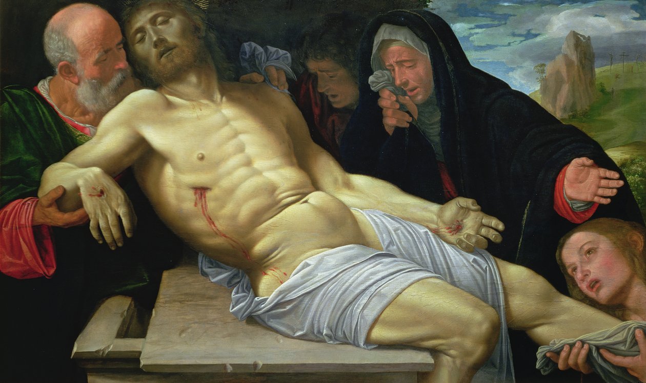 La Lamentation du Christ - Giovanni Girolamo Savoldo