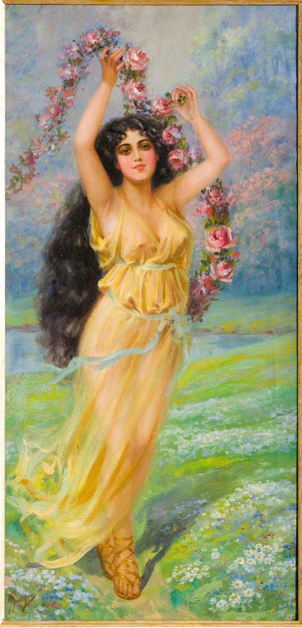Jeune nymphe - Giovanni Guerzoni