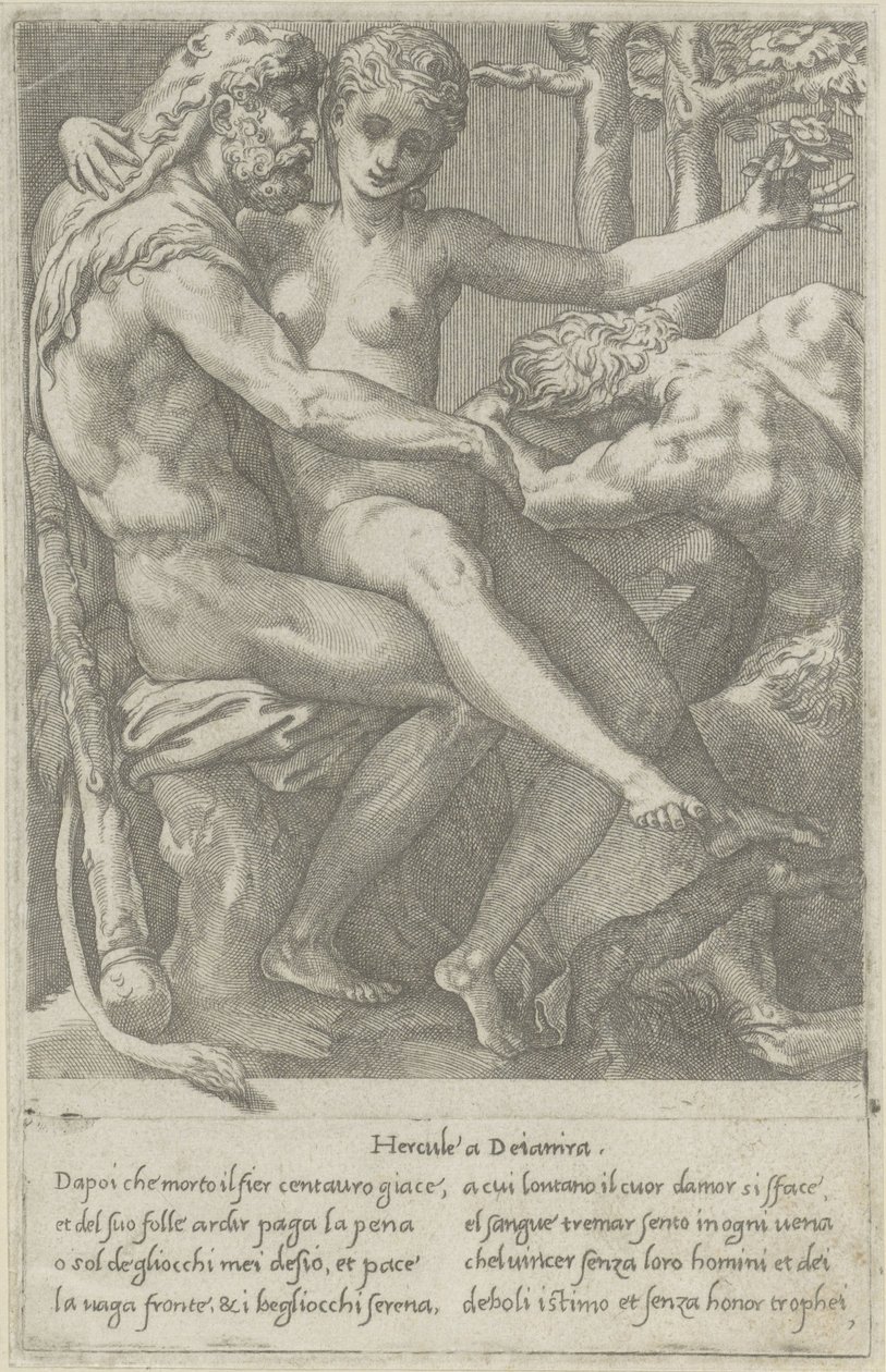 Les amours des dieux - Giovanni Jacopo Caraglio