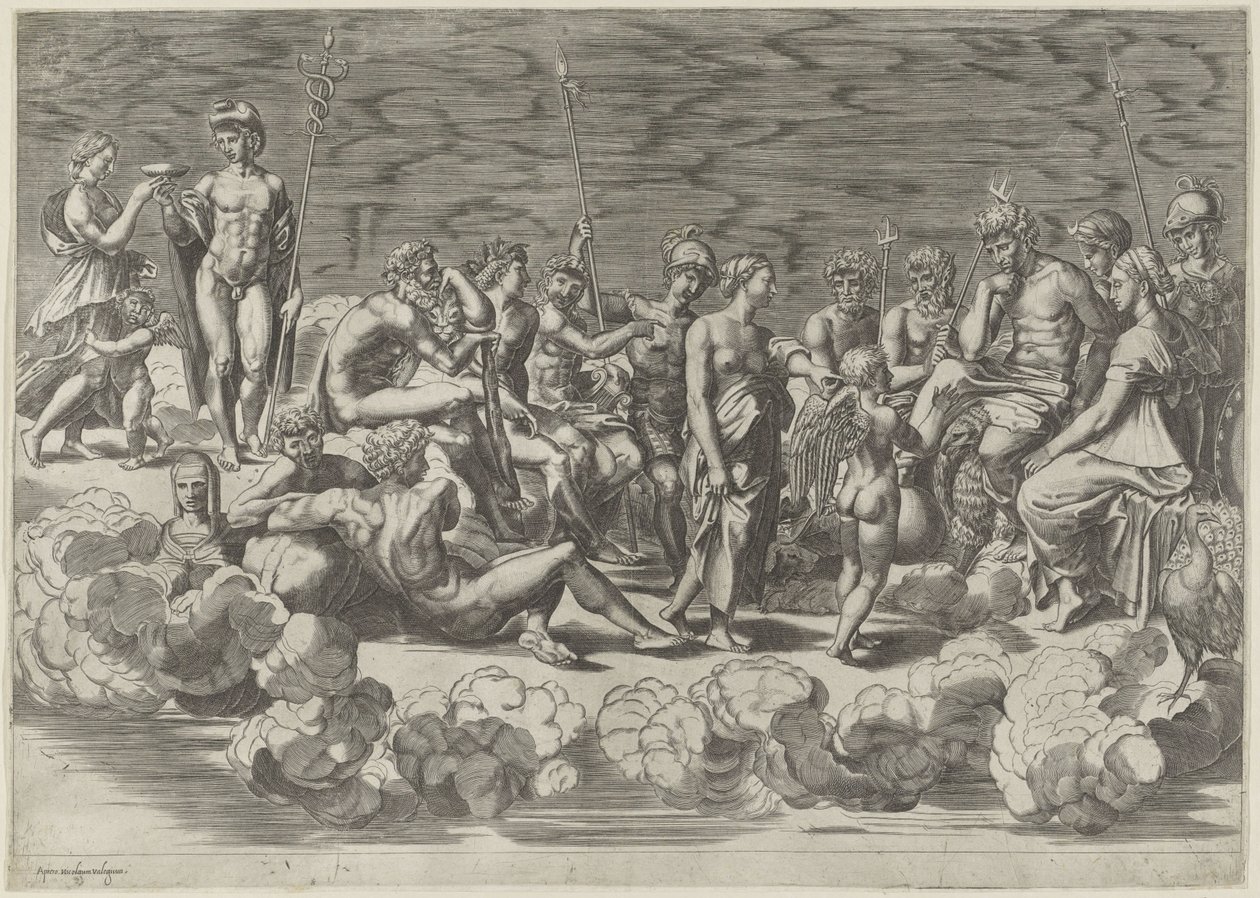 Assemblée des dieux sur l