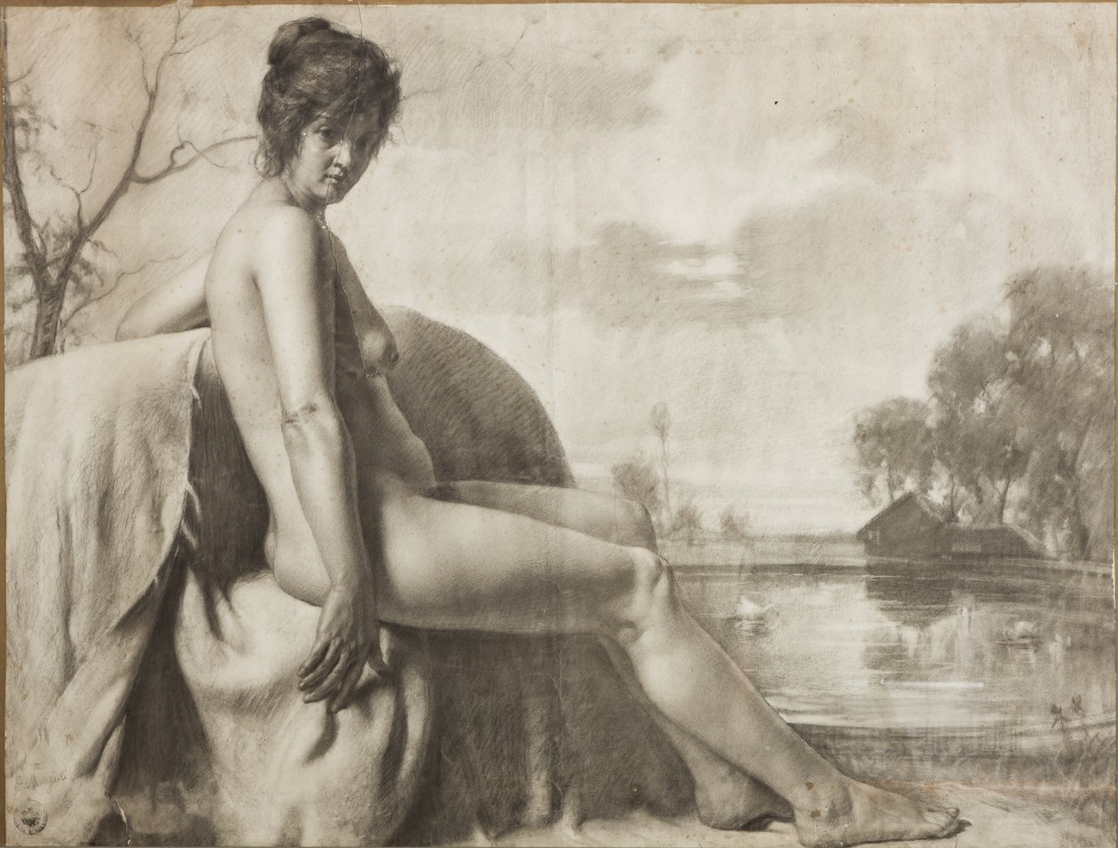 Nu féminin - Giovanni Muzzioli