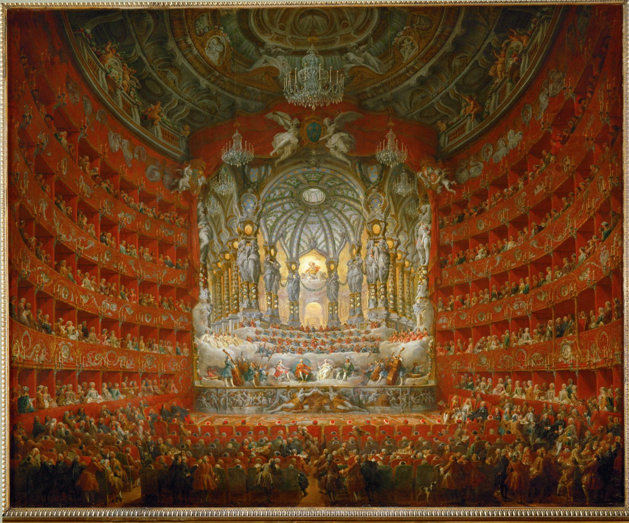 Fête musicale ... - Giovanni Paolo Pannini or Panini