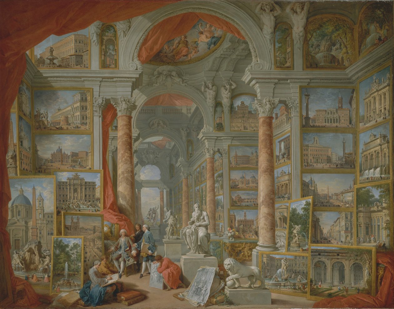 Rome moderne - Giovanni Paolo Pannini
