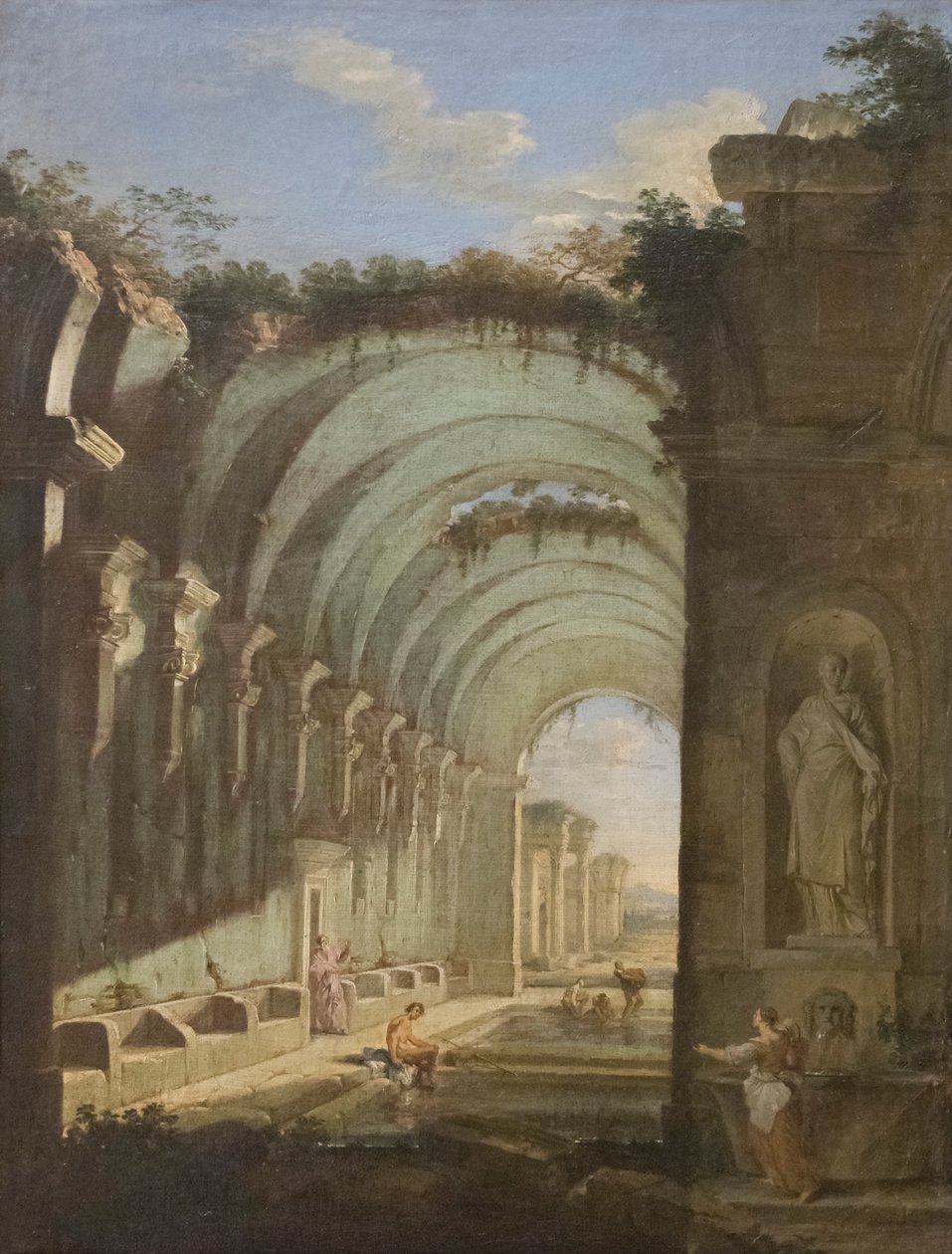 Ruines avec thermes - Giovanni Paolo Pannini