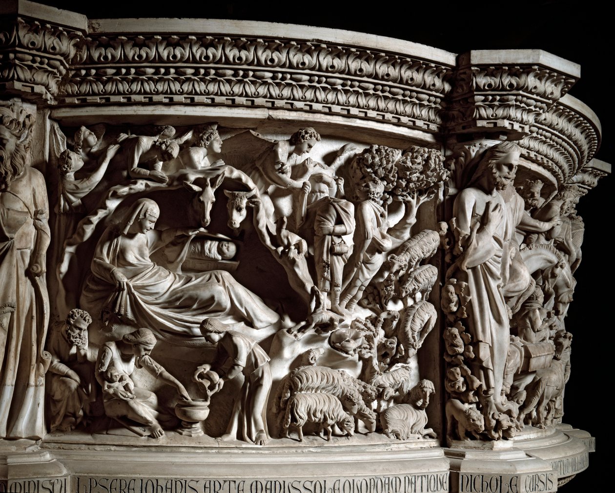 Nativité (détail) - Giovanni Pisano