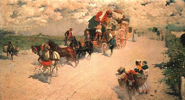 La roulotte gitane - Giovanni Signorini