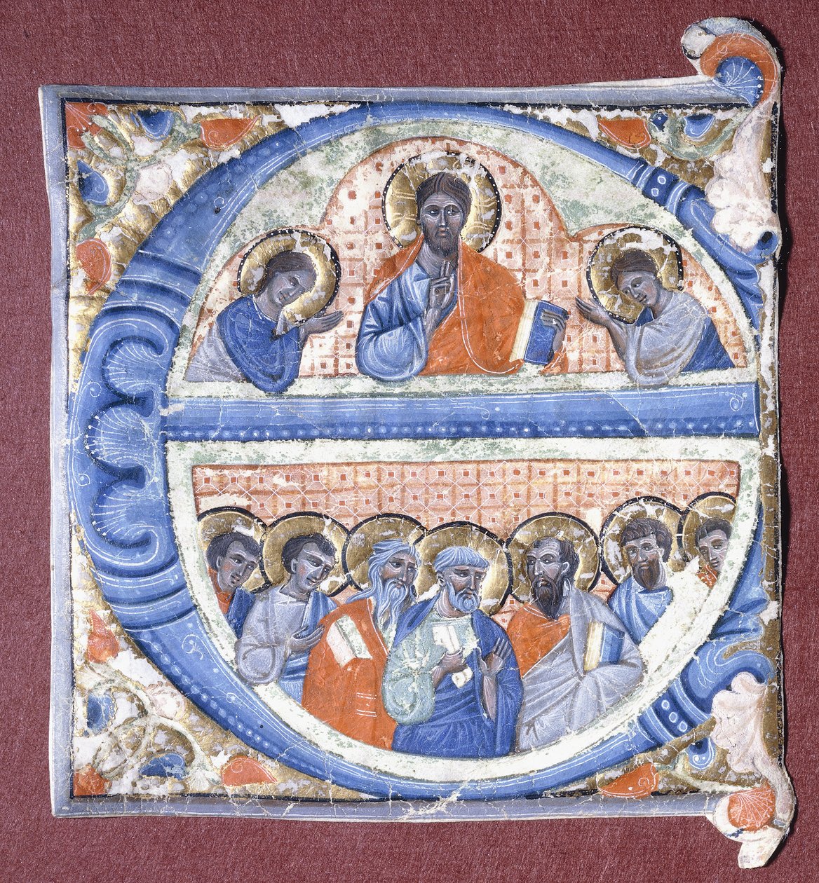 Le Christ bénissant les Apôtres, c.1260-1270 - Giovanni da Gaibana