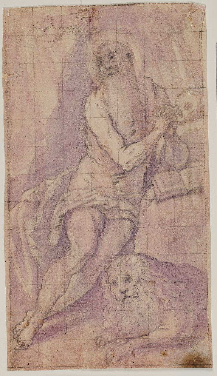 Saint Jérôme dans le désert - Giovanni de Vecchi