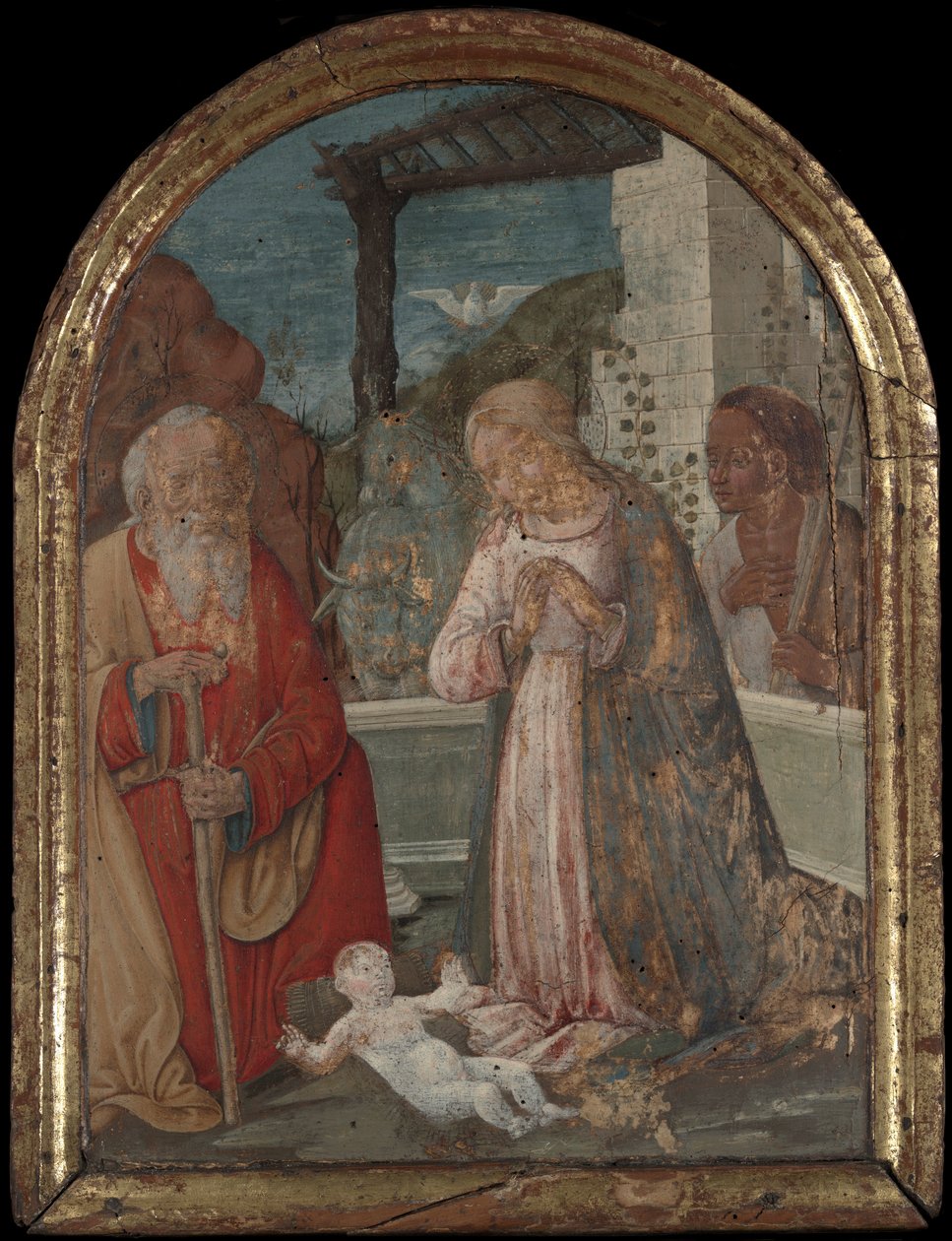 La Nativité - Girolamo di Benvenuto