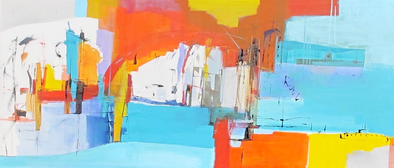 becauseilikeit (peinture) - Gisela Gaffoglio