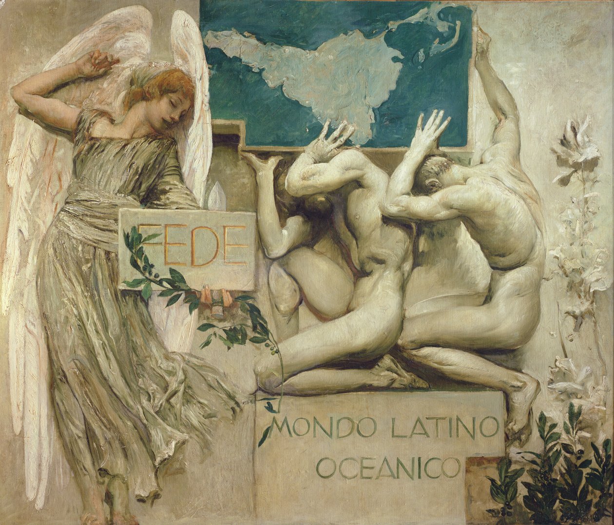 Fede, Mondo Latino Oceanico, 1904 - Giulio Aristide Sartorio