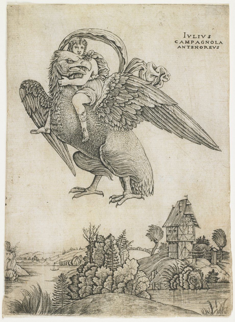 Ganymède, c. 1500-1505 - Giulio Campagnola