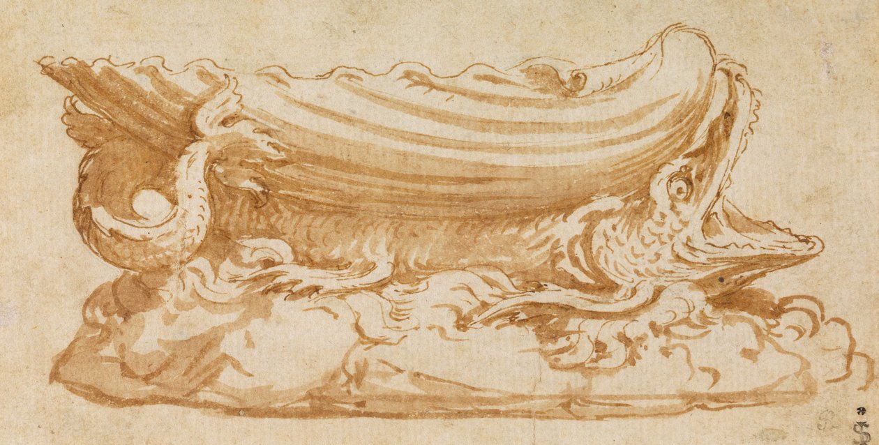 Conception pour un salière - Giulio Romano