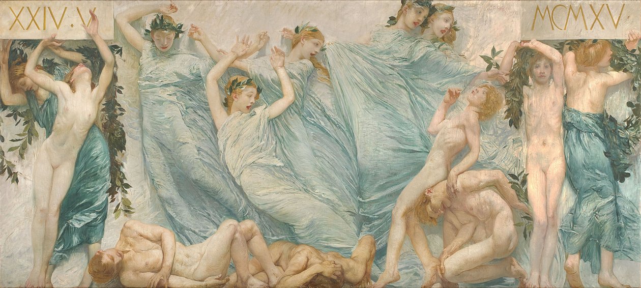 Anglais : Awakening - Giulio Aristide Sartorio