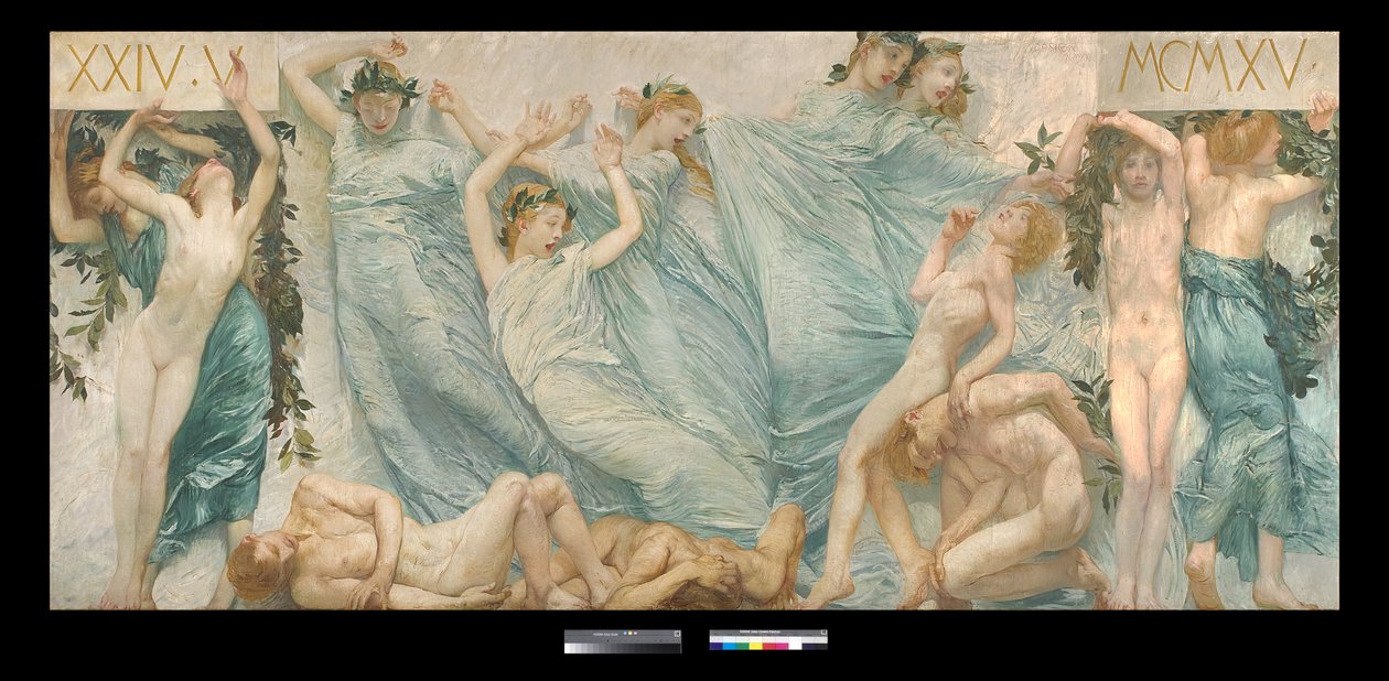 Le réveil - Giulio Aristide Sartorio