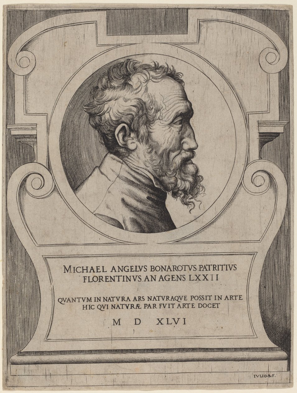 Michel-Ange - Giulio Bonasone