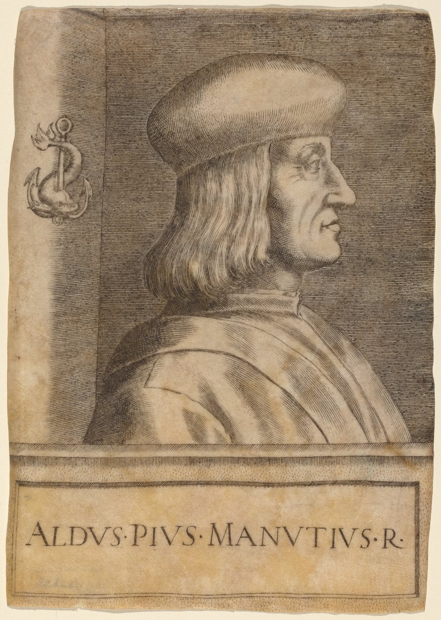 Aldus Pius Manutius - Giulio Campagnola