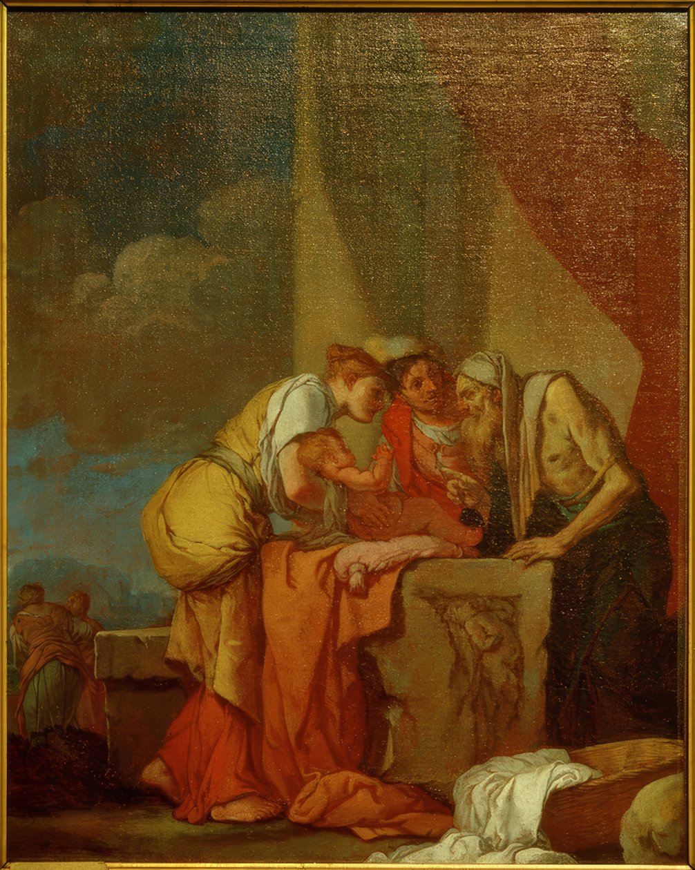 Tirésias prédit Narcisse - Giulio Carpioni