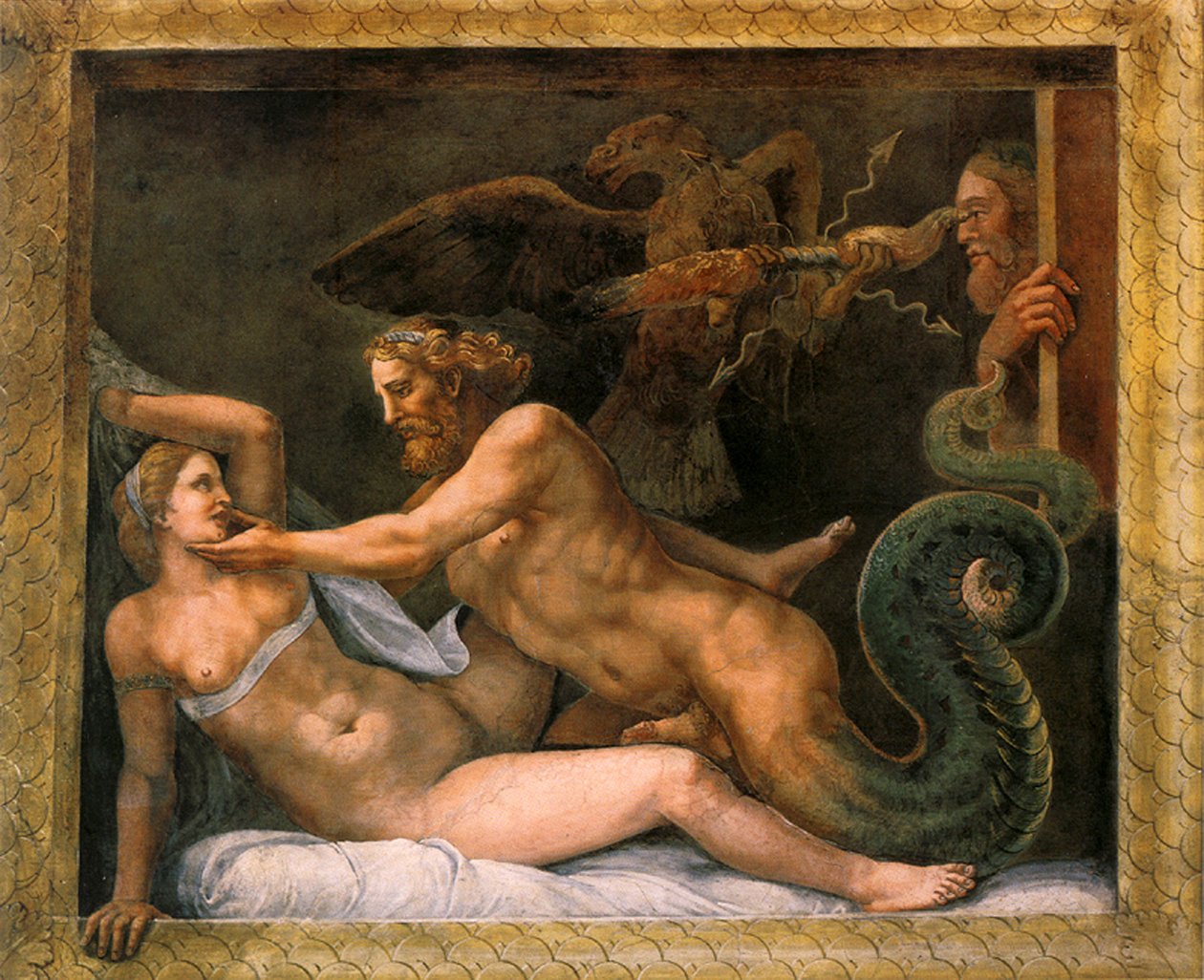Jupiter et Olympia, 1526-1534 - Giulio Romano