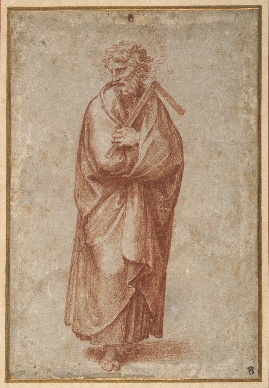 Les Douze Apôtres : Saint Thomas - Giulio Romano