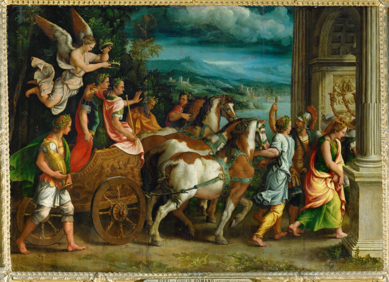 Triomphe de Titus et de Vespasien ... - Giulio Romano