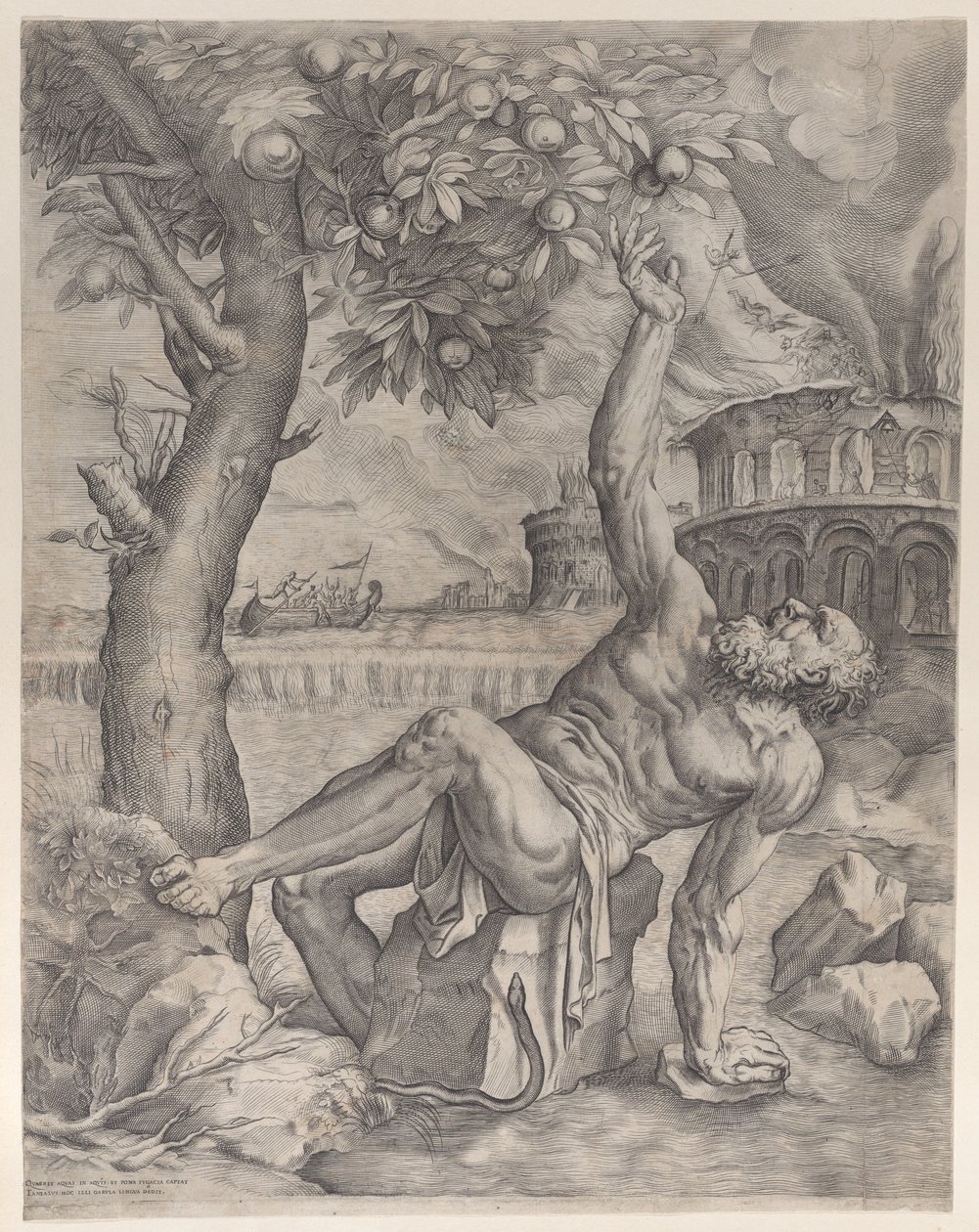 Tantale, ca. 1557-1570 - Giulio Sanuto
