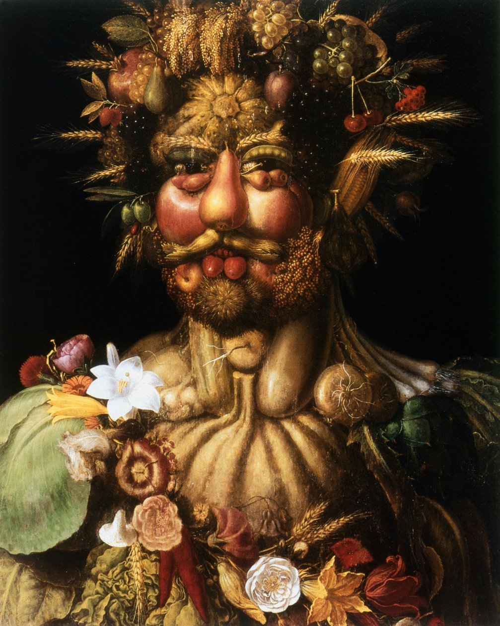 Vertumne - Rodolphe II, c1590 - Giuseppe Arcimboldi