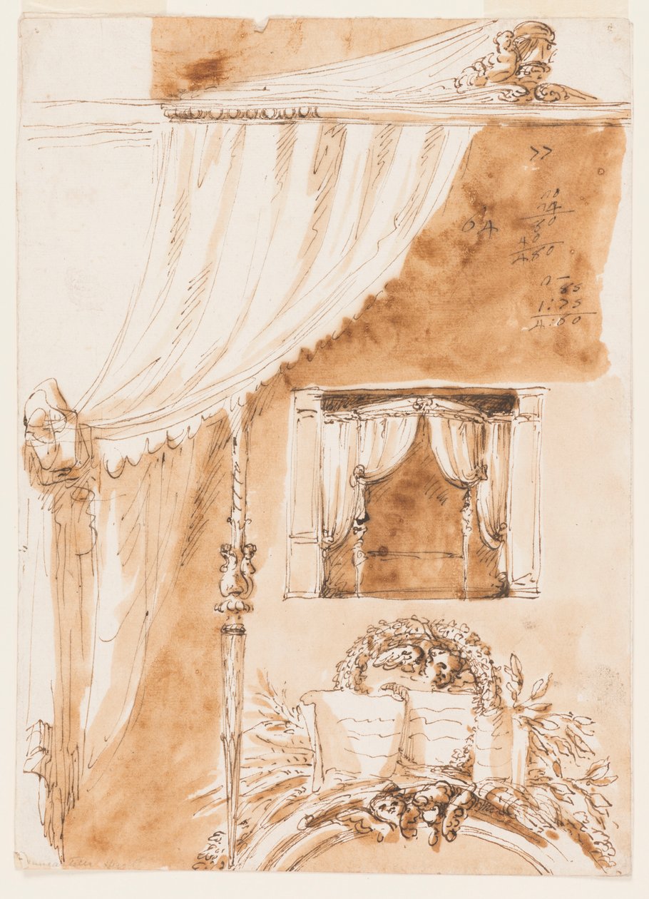 Alcôve de lit - Giuseppe Barberi
