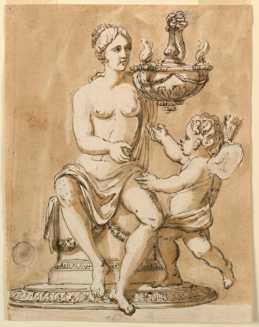 Lampe à huile - Giuseppe Barberi