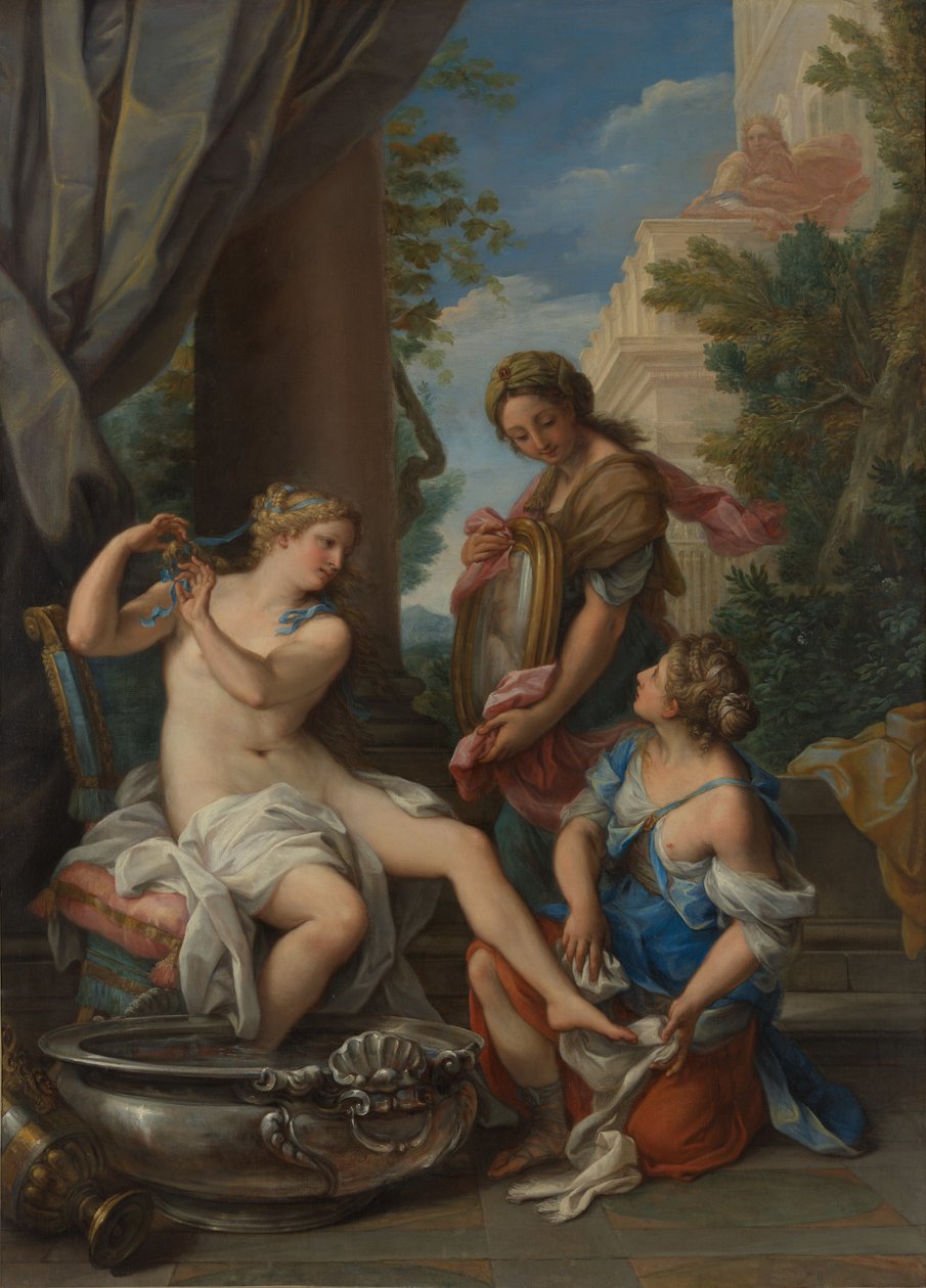 Bethsabée à son bain, ca. 1700 - Giuseppe Bartolomeo Chiari