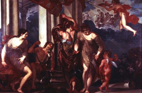 Le Jugement de Paris - Giuseppe Bazzani