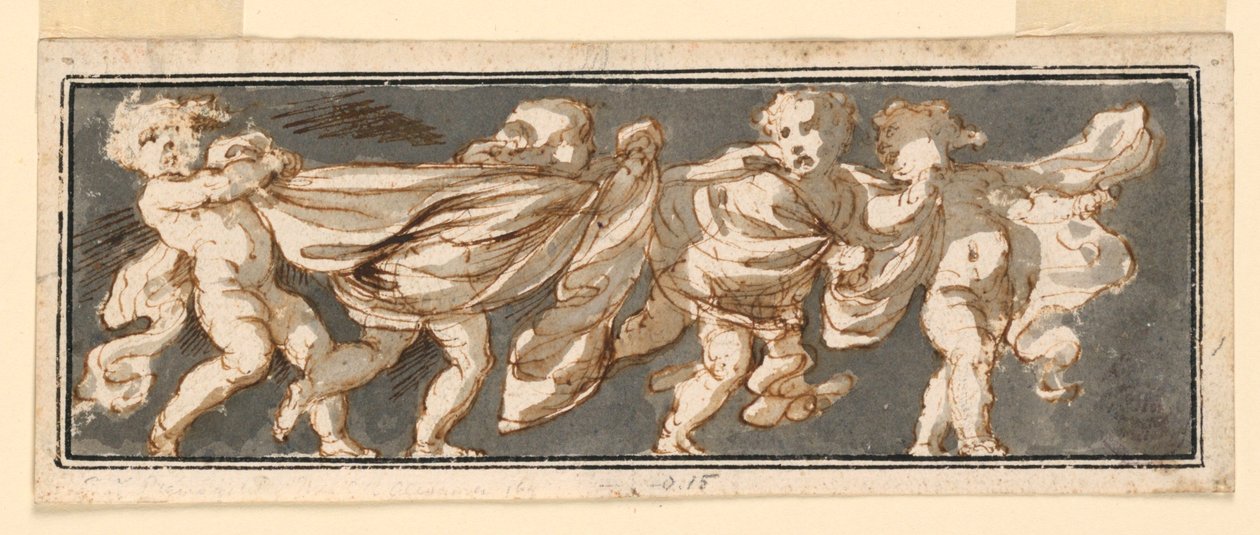 Frise avec enfants - Giuseppe Bernardino Bison