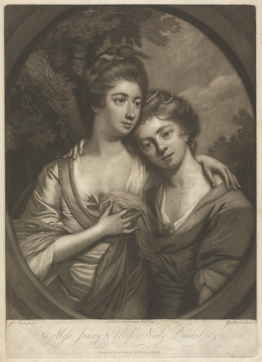 Mlle Jenny & Mlle Nelly Bennet - Giuseppe Marchi