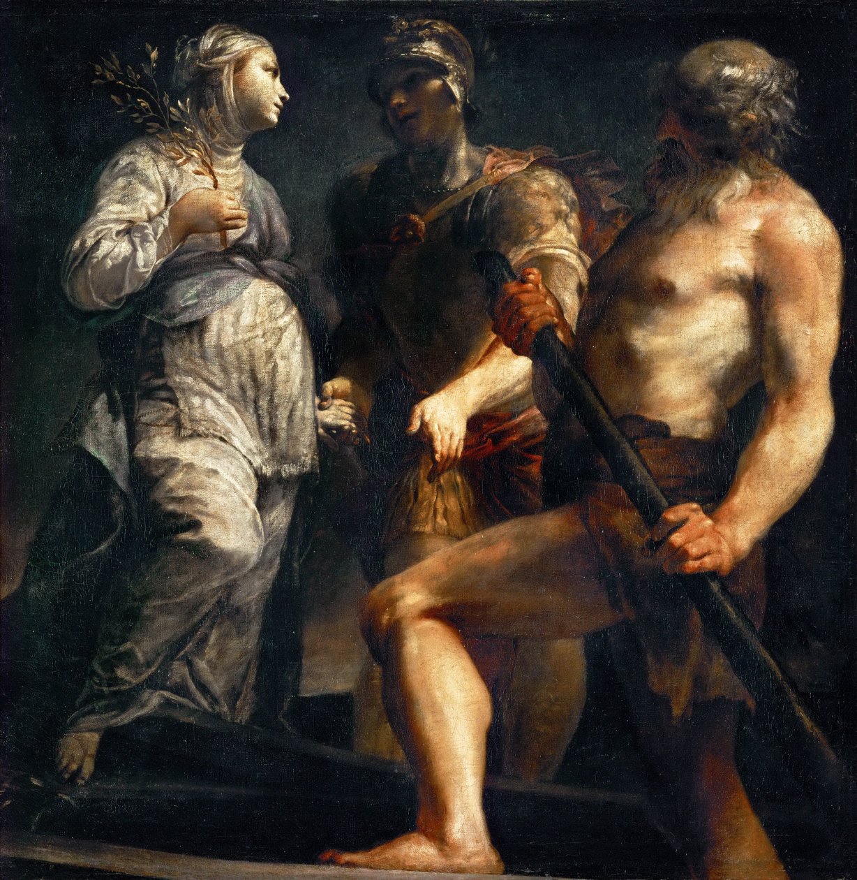 Énée, Sibylle et Charon, vers 1695 - Giuseppe Maria Crespi